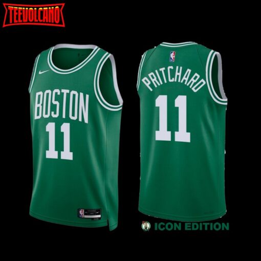 Boston Celtics Payton Pritchard 2022-23 Green Icon Edition Jersey