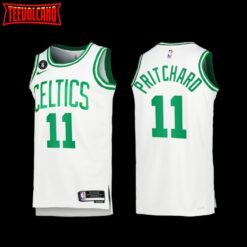 Boston Celtics Payton Pritchard 2022-23 White Association Edition Jersey