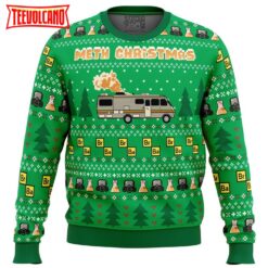 Br Ba Breaking Bad Ugly Christmas Sweater