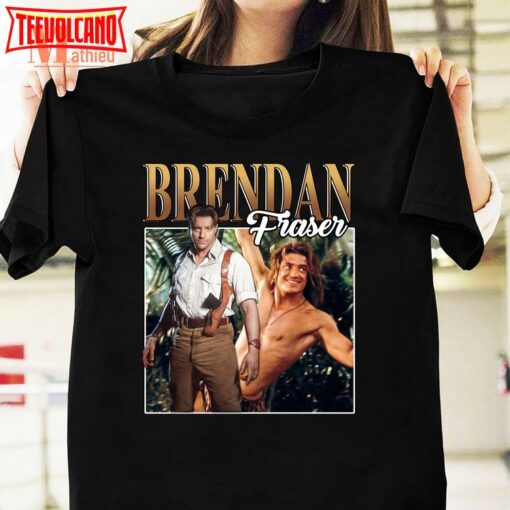 Brendan Fraser Homage T-Shirt, Brendan Fraser George Of The Jungle Shirt