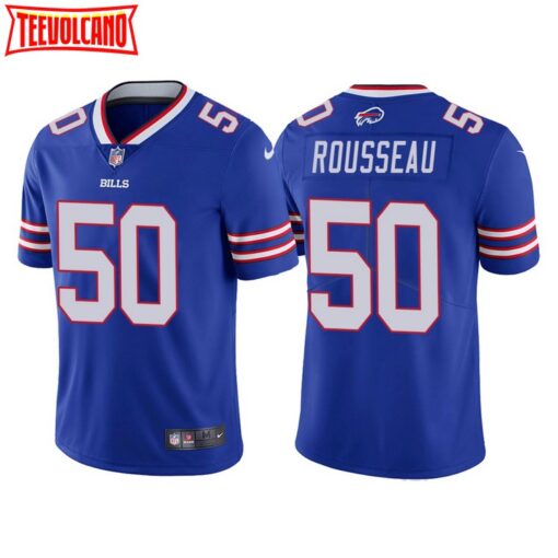 Buffalo Bills Gregory Rousseau Royal Limited Jersey