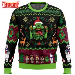 Bustin Christmas Ghostbusters Ugly Christmas Sweater