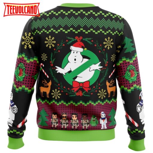 Bustin Christmas Ghostbusters Ugly Christmas Sweater