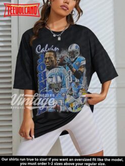 Calvin Johnson Shirt, Football shirt, Classic 90s Graphic T Shirt