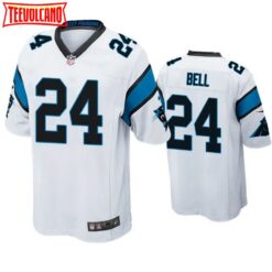 Carolina Panthers Vonn Bell White Game Jersey