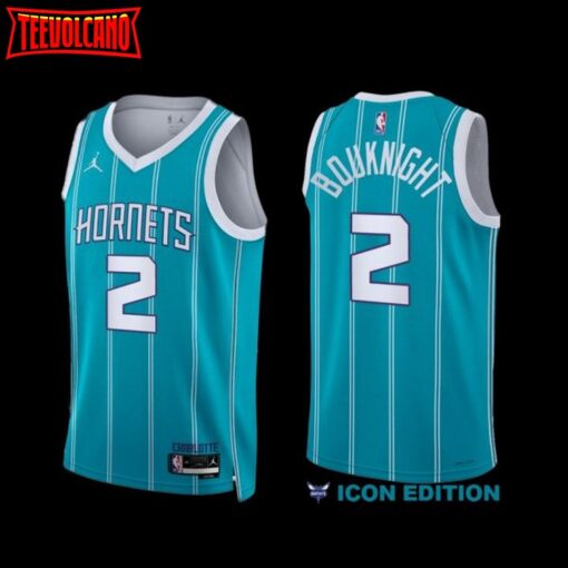 Charlotte Hornets James Bouknight 2022-23 Icon Edition Jersey Teal