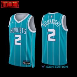 Charlotte Hornets James Bouknight 2022-23 Icon Edition Jersey Teal