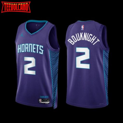 Charlotte Hornets James Bouknight 2022-23 Purple Statement Edition Jersey