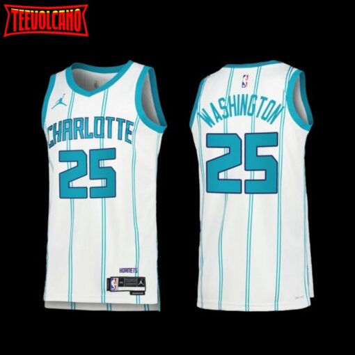 Charlotte Hornets P.J. Washington 2022-23 White Association Edition Jersey