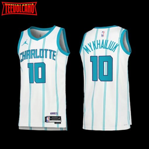 Charlotte Hornets Svi Mykhailiuk 2022-23 Association Edition Jersey White