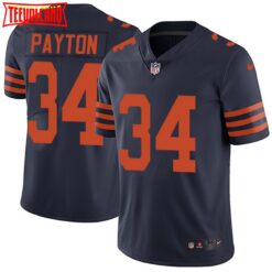 Chicago Bears Walter Payton Navy Color Rush Limited Jersey