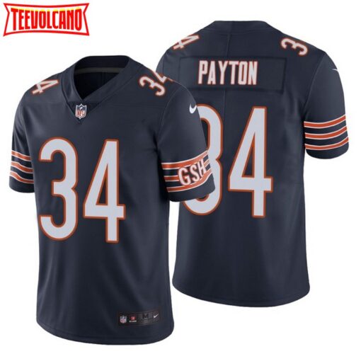 Chicago Bears Walter Payton Navy Limited Jersey