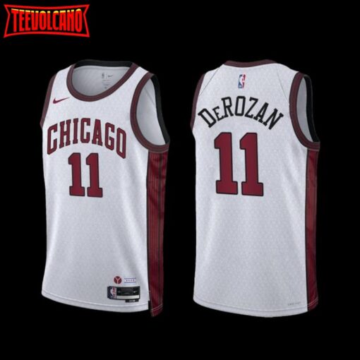 Chicago Bulls DeMar DeRozan 2022-23 City Edition Jersey White