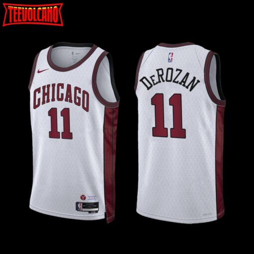 Chicago Bulls DeMar DeRozan 2022-23 City Edition Jersey White