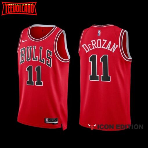 Chicago Bulls DeMar DeRozan 2022-23 Red Icon Edition Jersey