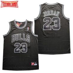 Chicago Bulls Michael Jordan Black Commemorative Edition Jersey