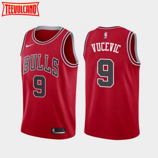 Chicago Bulls Nikola Vucevic Red Icon Edition Jersey