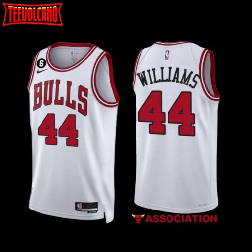 Chicago Bulls Patrick Williams 2022-23 White Association Edition Jersey