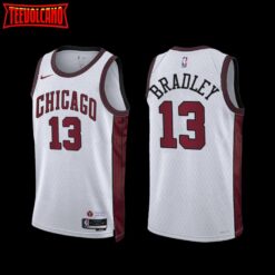 Chicago Bulls Tony Bradley 2022-23 City Edition Jersey White