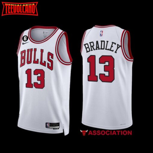 Chicago Bulls Tony Bradley 2022-23 White Association Edition Jersey