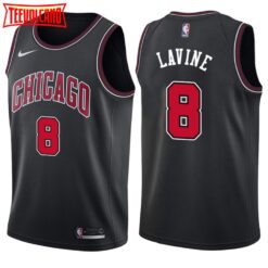 Chicago Bulls Zach LaVine Black Statement Edition Jersey