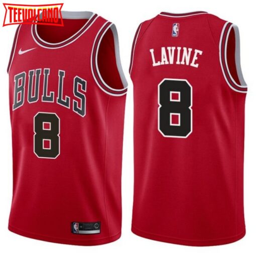 Chicago Bulls Zach LaVine Red Icon Edition Jersey