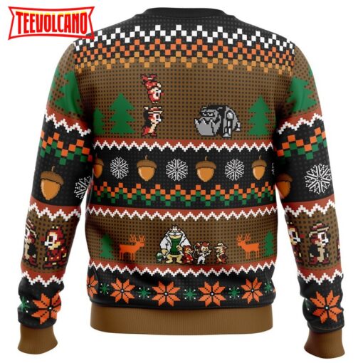 Chip ‘n Dale Christmas Rangers Ugly Christmas Sweater