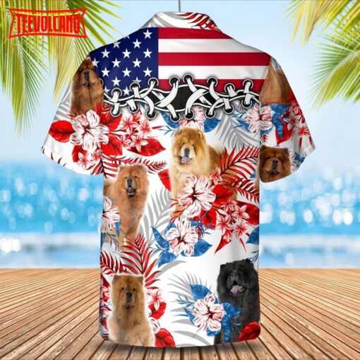 Chow Chow Hawaiian Shirt, Dog Hawaii Aloha Beach Shirts, Summer Hawaiian Shirt