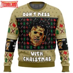 Christmas in Texas Leatherface Ugly Christmas Sweater