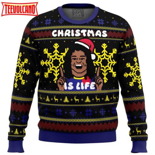 Christmas is Life Dani Rojas Ugly Christmas Sweater