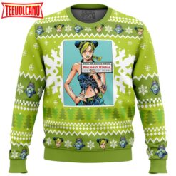 Christmas Jolyne Kujo Jojo’s Bizarre Adventure Christmas Sweater