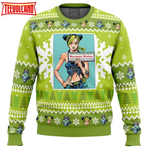 Christmas Jolyne Kujo Jojo’s Bizarre Adventure Christmas Sweater