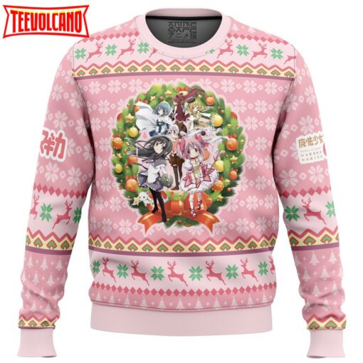 Christmas Magic Puella Magi Madoka Magica Ugly Christmas Sweater