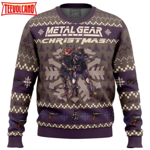 Christmas Metal Gear Solid Ugly Christmas Sweater