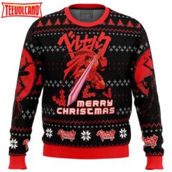 Christmas Red Guts Berzerk Ugly Christmas Sweater