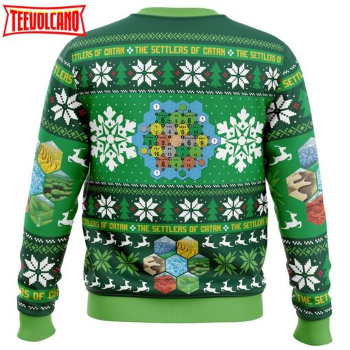 Christmas Settlers of Catan Board Games Ugly Christmas Sweater