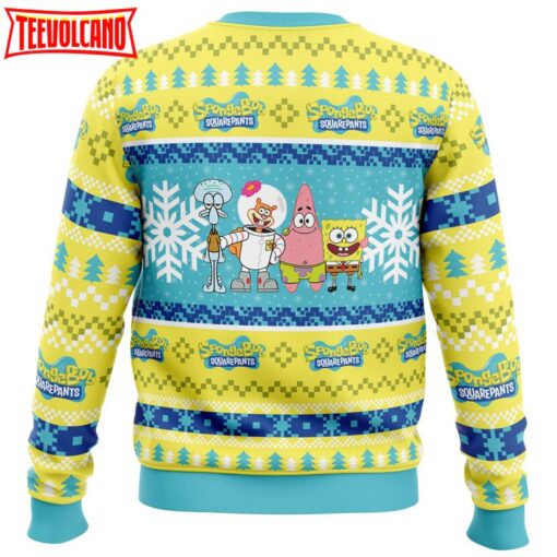 Christmas Spongebob Nickelodeon Ugly Christmas Sweater