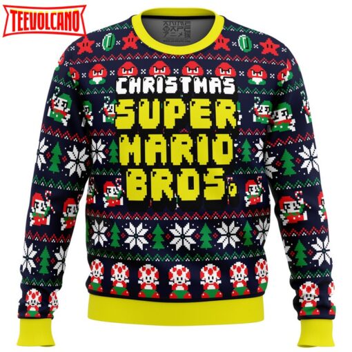 Christmas Super Mario Bros. Ugly Christmas Sweater