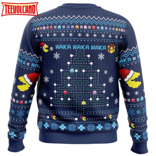 Christmas Tree Pac-Man Christmas Sweater