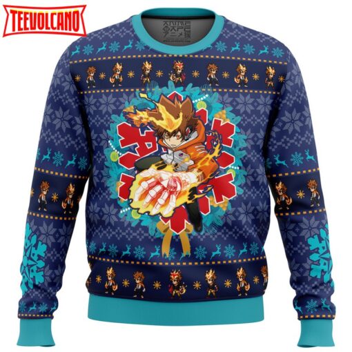 Christmas Tsunayoshi Sawada Kateyo Hitman Reborn Ugly Christmas Sweater