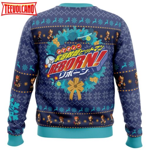 Christmas Tsunayoshi Sawada Kateyo Hitman Reborn Ugly Christmas Sweater