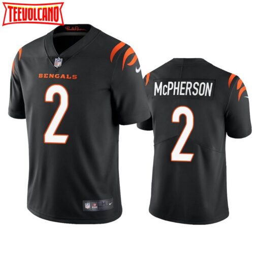 Cincinnati Bengals Evan McPherson Black Limited Jersey