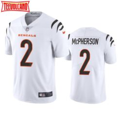 Cincinnati Bengals Evan McPherson White Limited Jersey