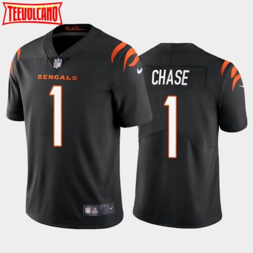 Cincinnati Bengals Ja’Marr Chase 2021 Black Limited Jersey