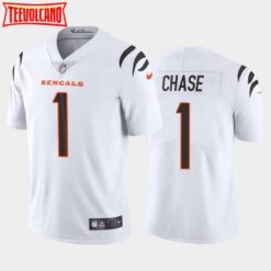 Cincinnati Bengals Ja’Marr Chase 2021 White Limited Jersey