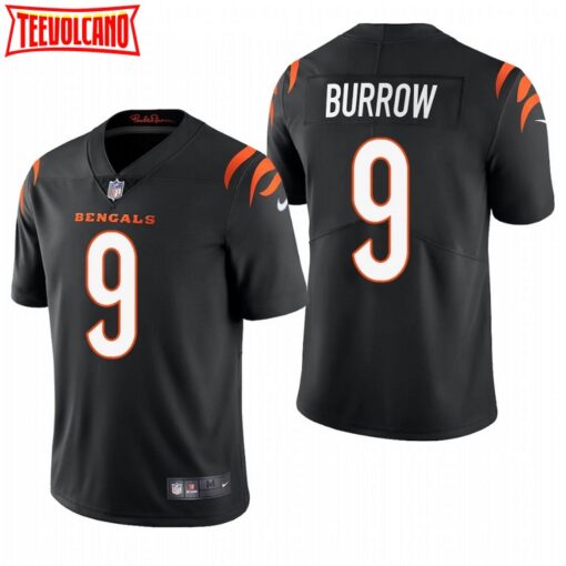 Cincinnati Bengals Joe Burrow 2021 Black Limited Jersey