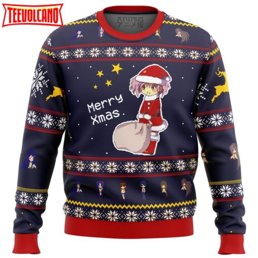 Clannad Merry Xmas Ugly Christmas Sweater