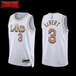 Cleveland Cavaliers Caris LeVert 2022-23 City Edition Jersey White