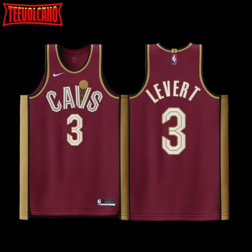 Cleveland Cavaliers Caris LeVert Icon Edition Maroon Jersey