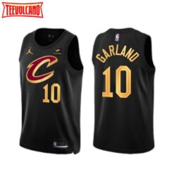 Cleveland Cavaliers Darius Garland 2022-23 Black Statement Edition Jersey